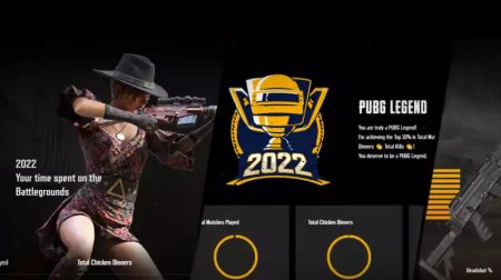 You may brag about how many chicken meals you earned in 2022 with the help of PUBG Recap.